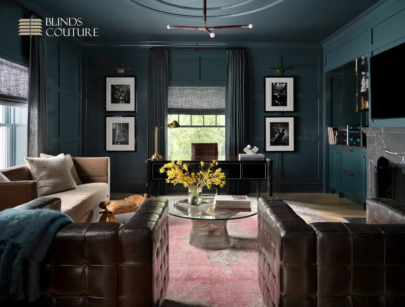 Luxury custom window treatments by Blinds Couture